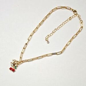 🔸️5/$25🔸️Ivory Ella Goldtone Paperclip Chain Choker